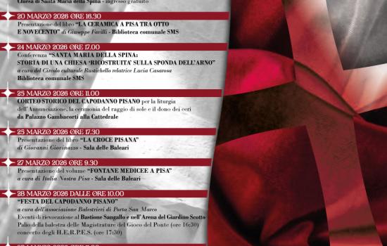 Capodanno Pisano. Pisa entra nel 2027