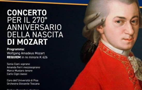 Concerto per il 270° anniversario della nascita di Mozart