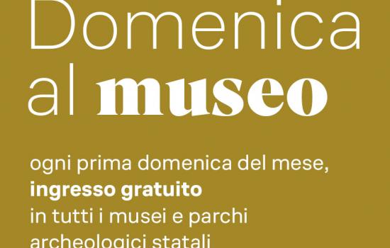 Domenica al museo ottobre 2025