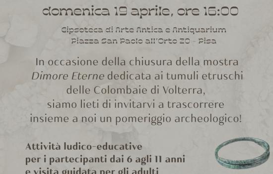 Etruschi per grandi e piccini in Gipsoteca