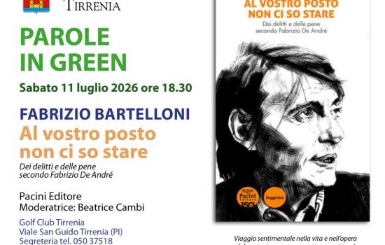 Parole in Green. Al vostro posto non ci so stare