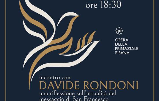 La ferita, la letizia: a Pisa conferenza di Davide Rondoni
