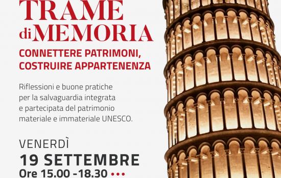 Trame di Memoria. Convegno in Sala delle Baleari