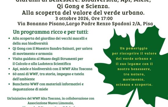 Giardini di Benessere: il valore del verde urbano