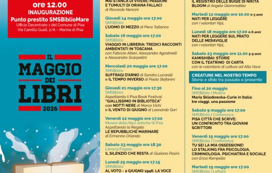 Maggio dei Libri 2026