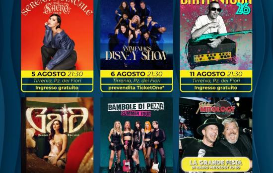 Marenia Non SoloMare 2026 - Concerti