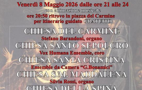 Notte Bianca delle Chiese 2026 