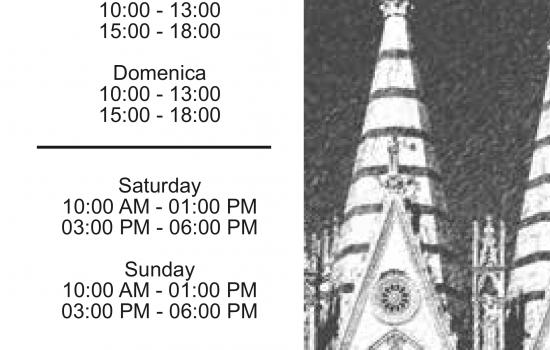 Aperture invernali Chiesa della Spina 