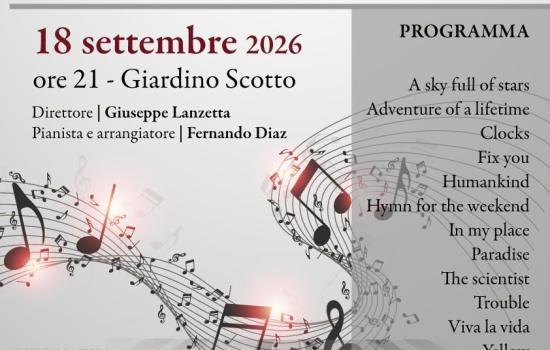 Viva la Vida - Omaggio ai Coldplay al Giardino Scotto