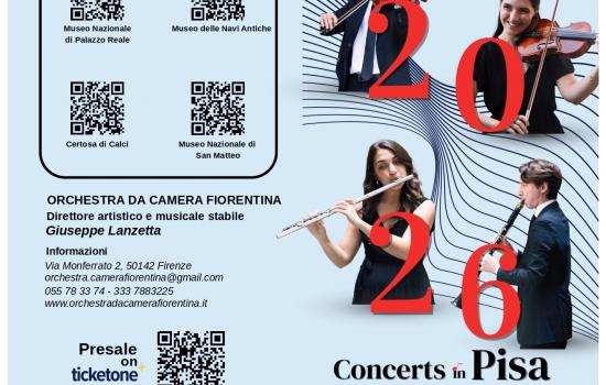 Concerts in Pisa 2026