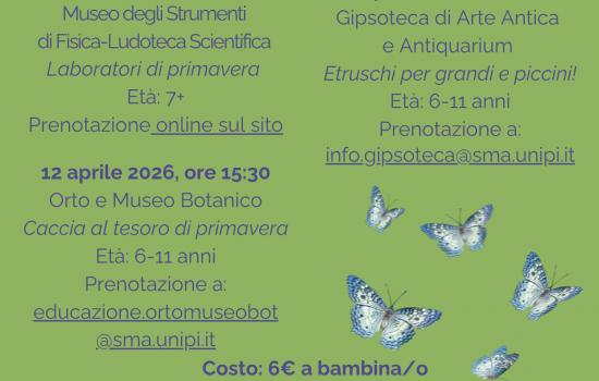 Storie, tesori e colori di primavera nei musei SMA