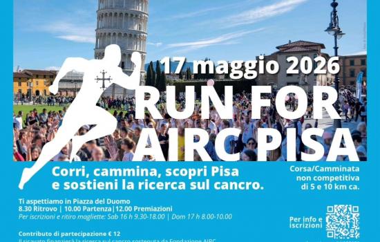 Run for AIRC Pisa 2026
