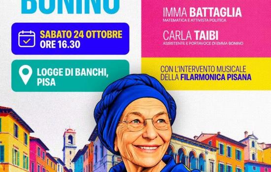 Pisa ricorda Emma Bonino
