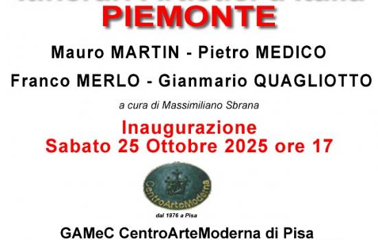 Itinerari Artistici Italiani: Piemonte - mostra al GAMeC