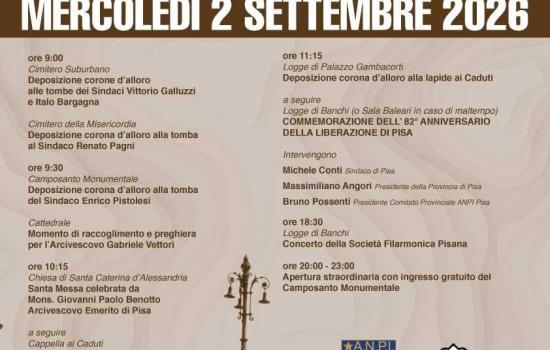 82° anniversario della Liberazione della Città 
