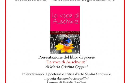 Giornata della Memoria - Presentazione del libro "La voce di Auschwitz" di Maria Cristina Coppini