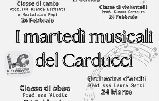 I martedì musicali del Carducci