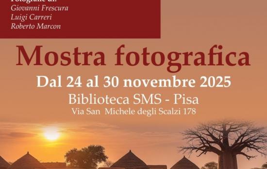 Ciad dall'alba al tramonto - mostra fotografica alla Biblioteca SMS 