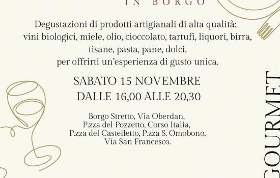 Sapori d’autunno in Borgo