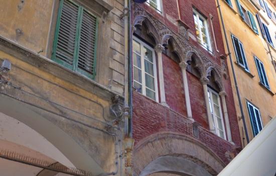 Borgo Stretto and the Vanni house