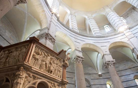 Piazza del Duomo. Battistero di San Giovanni - Interno