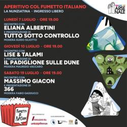 Aperitivo col fumetto italiano alla Nunziatina