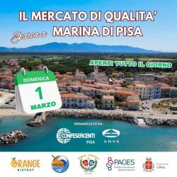 Il Mercato di Qualità sbarca a Marina di Pisa