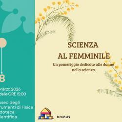 Scienza al femminile - Un pomeriggio dedicato alle donne nella scienza