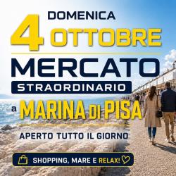 Mercato a Marina di Pisa 