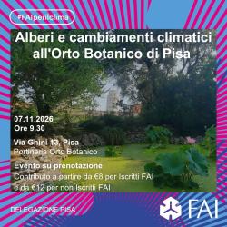 Alberi e cambiamenti climatici - Orto Botanico