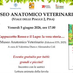 Cappuccetto Rosso e il lupo. La vera storia al Museo Anatomico Veterinario