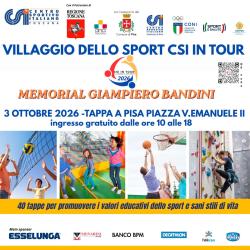 CSI in tour 2026 - A ciascuno il suo sport