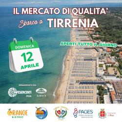 Mercato di qualità a Tirrenia- aprile 2026