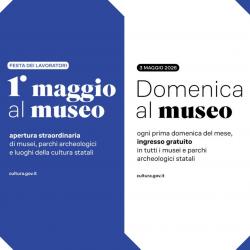 Aperture straordinarie dei musei - maggio 2026 