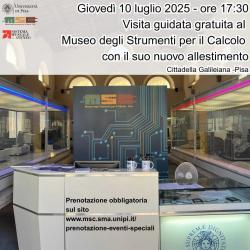 Visita al Museo degli Strumenti per il Calcolo