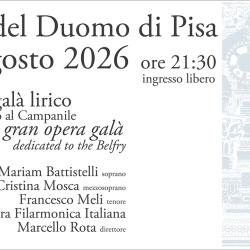 Gran Galà lirico dedicato al Campanile 2026 