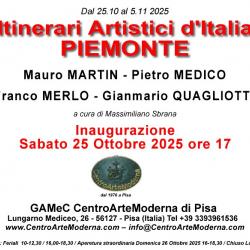 Itinerari Artistici Italiani: Piemonte - mostra al GAMeC