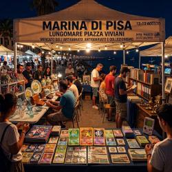 Mercato a Marina di Pisa 12-13 agosto 2026