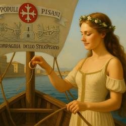 In battello sulle tracce dello Sposalizio di Pisa con il Mare