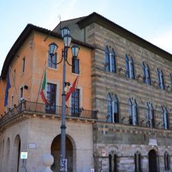Palaxio nuovo da Ponte di Mezzo - Palazzo Gambacorti  (L. Corevi)