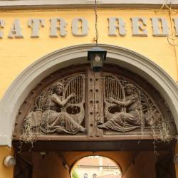 Lunetta sopra la porta di accesso - Ex Teatro Redini (A. Matteucci)