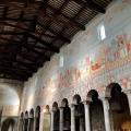Decorazione navata ad affresco - Basilica di San Piero a Grado (G. Bettini, Comune di Pisa)